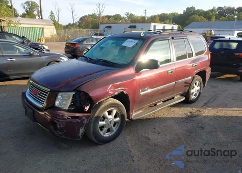 2006 GMC Envoy Sle z USA, uszkodzony, nr VIN 1GKDT13S662292377